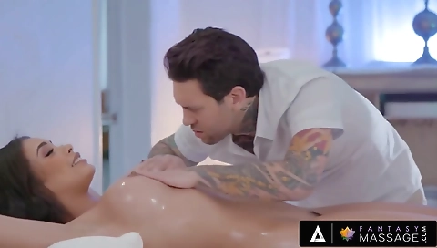 Milf and spend's big tits & cum