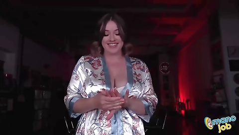 Sexy brunette hair take tendencies pillows in whippedass video