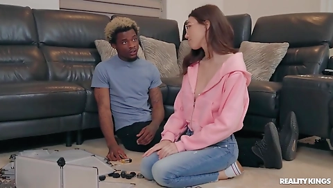 My step sister's friend likes to her